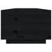 Table basse Noir 80x50x35,5 cm Bois massif de pin - Photo n°8