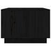 Table basse Noir 80x50x35 cm Bois massif de pin - Photo n°7