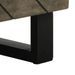 Table basse noir 80x50x40 cm bois massif de manguier - Photo n°9