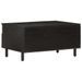 Table basse noir 80x54x40 cm bois massif de manguier - Photo n°7