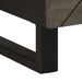 Table basse noir 80x54x40 cm bois massif de manguier - Photo n°8