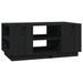 Table basse Noir 90x49x40,5 cm Bois massif de pin - Photo n°2