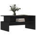 Table basse noir 90x55x42,5 cm bois d'ingénierie - Photo n°3