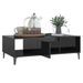 Table basse Noir brillant 103,5x60x35 cm 2 - Photo n°1