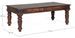 Table basse rectangle en acacia marron foncé Jania L 110 cm - Photo n°3