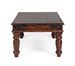 Table basse rectangle en acacia marron foncé Jania L 110 cm - Photo n°5