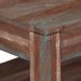 Table basse rectangulaire 1 tiroir bois massif recyclé Goust - Photo n°6