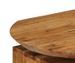 Table basse rectangulaire 2 tiroirs acacia massif clair Sokena - Photo n°7