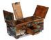 Table basse rectangulaire avec coffre bois massif recyclé Lau - Photo n°4