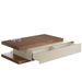 Table basse rectangulaire bois de noyer et MDF bicolore Lofia 2 - Photo n°4