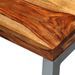 Table basse rectangulaire bois massif de Sesham Bouka - Photo n°3