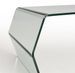Table basse rectangulaire verre transparent Pana L 105 cm - Photo n°3