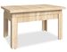 Table basse relevable bois chêne clair Gotif 90 cm - Photo n°1