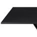 Table basse relevable bois et pieds métal noir Kazer L 57/114 x P 100 x H 39/76 cm - Photo n°5