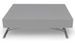 Table basse relevable et extensible bois gris clair laqué Sunda - Photo n°1