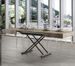 Table basse relevable et extensible ciment aspect vieilli Alexandra 120/153/186 et 220 cm - Photo n°5