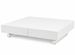 Table basse relevable extensible ALEXANDRA blanc satiné 120 à 220 cm – Design italien - Photo n°1