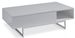 Table basse relevable Laquée Gris Marsa - Photo n°1