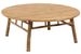 Table basse ronde bambou clair Nayra D 120 cm - Photo n°1
