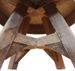 Table basse ronde bois massif recyclé et métal galvanisé Pury - Photo n°6