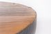 Table basse ronde en bois et acier argent Lara 90 cm - Photo n°7