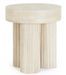 Table d'appoint en bois massif Bozar 45 cm - Photo n°2