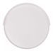 Table basse ronde plastique blanc et pieds métal beige Attala - Photo n°3