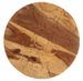 Table basse ronde sesham massif foncé Sytranel - Lot de 2 - Photo n°4