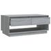 Table basse Sonoma gris 102,5x55x44 cm - Photo n°4