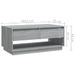 Table basse Sonoma gris 102,5x55x44 cm - Photo n°9