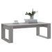 Table basse sonoma gris 102x50x35 cm bois d'ingénierie - Photo n°3