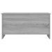 Table basse sonoma gris 102x55,5x52,5 cm bois d'ingénierie - Photo n°4