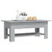 Table basse Sonoma gris 102x55x42 cm - Photo n°2