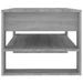 Table basse sonoma gris 102x55x45 cm bois d'ingénierie - Photo n°4