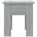 Table basse Sonoma gris 40x40x42 cm - Photo n°3