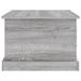 Table basse Sonoma gris 50x50x35 cm Bois d'ingénierie - Photo n°8