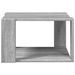 Table basse sonoma gris 51,5x51,5x30 cm bois d'ingénierie - Photo n°4