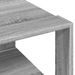 Table basse sonoma gris 51,5x51,5x30 cm bois d'ingénierie - Photo n°7