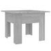 Table basse Sonoma gris 55x55x42 cm - Photo n°1