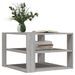 Table basse sonoma gris 59,5x59,5x40 cm bois d'ingénierie - Photo n°3