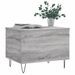 Table basse Sonoma gris 60x44,5x45 cm Bois d'ingénierie - Photo n°4