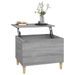 Table basse Sonoma gris 60x44,5x45 cm Bois d'ingénierie - Photo n°5