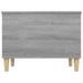 Table basse Sonoma gris 60x44,5x45 cm Bois d'ingénierie - Photo n°7