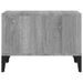 Table basse Sonoma gris 60x50x36,5 cm Bois d'ingénierie - Photo n°6