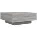 Table basse sonoma gris 80x80x31 cm bois d'ingénierie - Photo n°7