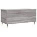 Table basse Sonoma gris 90x44,5x45 cm Bois d'ingénierie - Photo n°8