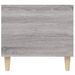 Table basse Sonoma gris 90x49x45 cm Bois d'ingénierie - Photo n°7