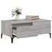 Table basse Sonoma gris 90x50x36,5 cm Bois d'ingénierie - Photo n°5