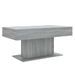 Table basse Sonoma gris 96x50x45 cm Bois d'ingénierie - Photo n°2