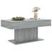 Table basse Sonoma gris 96x50x45 cm Bois d'ingénierie - Photo n°4